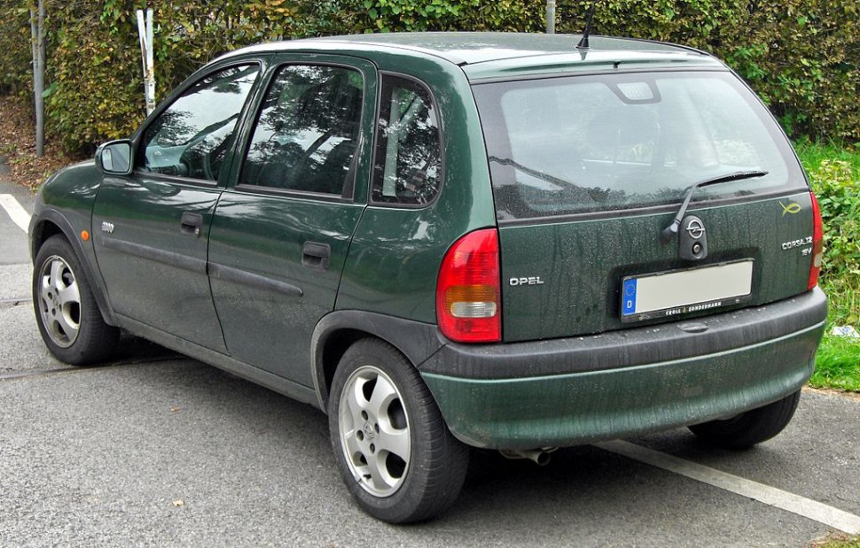 Opel Corsa B (facelift 1997) 1.6i 16V (106 Hp)